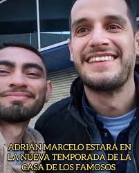 Adrián Marcelo estará en la casa de los famosos México