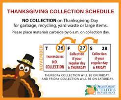Maybe you would like to learn more about one of these? Curbside Collection Will Not Occur On Thanksgiving Day November 26 2020
