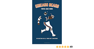 If you know, you know. Chicago Bears Trivia Quiz Book 500 Questions On All Things Navy And Orange Bradshaw Chris Amazon Com Mx Libros