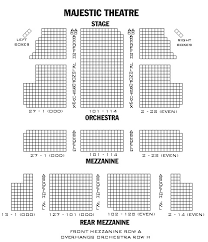 Complete Neil Simon Theatre Seating Chart New Amsterdam