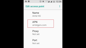 Airtel 4g Apn Settings For Android Youtube