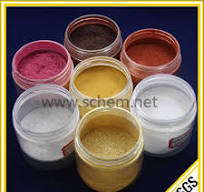 Bulk Reddish Gold Pearl Pigment/Mica Powder for Ceramic