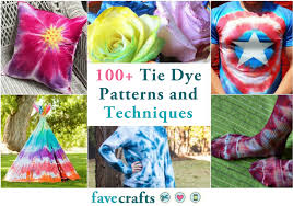 How to tie dye shirt designs : 100 Tie Dye Patterns And Techniques Favecrafts Com