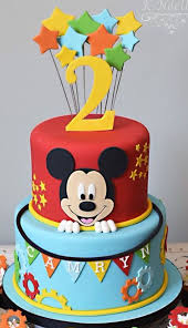 2nd Birthday Mickey Mouse Birthday Cake For 2 Year Old Boy Emmetts Cake Mickey Mouse Birthday Cake Mickey Birthday Cakes Mickey Cakes
