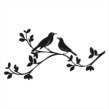 Bird On Branch Silhouette Png Image Result For Birds On A Branch Silhouette Clip Art Free Tatuagem De Passaros Colchas Coloridas Pintura Em Tecido Rosas
