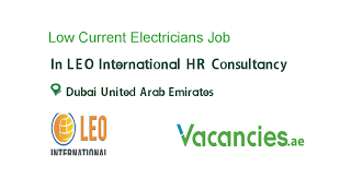 Low Current Electricians In 2020 Job Driver Job Dubai