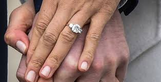 Meghan has been a longtime fan of delicate jewelry, and her new engagement ring band fits perfectly with her style. Mirror Royal On Twitter Argos Releases Replica Meghan Markle Engagement Ring For 14 99 Https T Co Pkq73xkkon