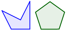 Un pentágono es un polígono de 5 lados, 5 vértices y 5 ángulos internos. Pin En Geometria Plana