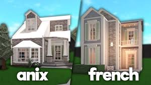 Roblox bloxburg large modern kitchen 50k. 5x5 House Build Off W Frenchrxses Bloxburg Youtube