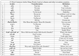Is your head always down in a book? The 25 Most Common Arabic Slang Words Arabic Language Blog
