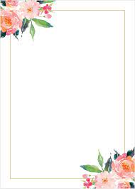 Standing Ovation Foil Wedding Invitations Bunga Cat Air Kartu Bunga Kartu Pernikahan