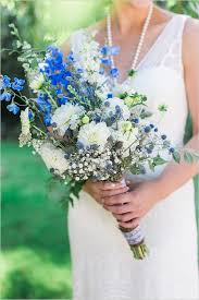 Rustic Blue And White Wedding Bohemian Wedding Bouquet Blue Wedding Bouquet Blue Wedding Flowers