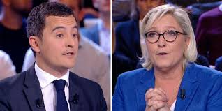 The best meme pics on the web. Sur France 2 Deplorable Concours De Muscle Entre Gerald Darmanin Et Marine Le Pen L Humanite