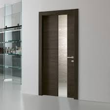 Interior Hinged Door In Laminate With Glass Insert Materik V Model Discover The Features Con Doors Interior Modern Door Design Interior Entrance Door Design