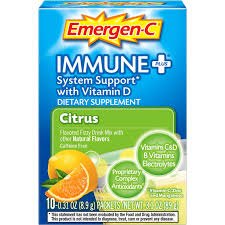 None of this is a case against getting. Emergen C Immune Dietary Supplement Drink Mix 10 Pk Vitamins Supplements Beauty Health Shop The Exchange