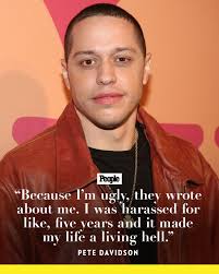 🔗: bit.ly/3EBJymN Pete Davidson is getting real about the scrutiny he's  faced over his love life. Ever since his whirlwind five-month romance with  Ariana Grande in 2018 — during which they got