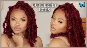 Braids and buns and bows, oh my! How To Do Amazing Butterfly Locs Emily Cottontop