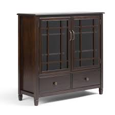 Check spelling or type a new query. 46 Hampshire Solid Wood Tall Storage Cabinet Dark Chestnut Brown Wyndenhall Target