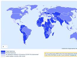 Die karte zeigt, wo sich das coronavirus besonders ausbreitet. Urlaub In Corona Zeiten Karte Zeigt Wo Reisen Moglich Ist Netzwelt