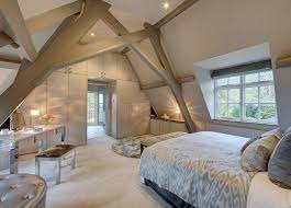 Chambre mansardee ou avec mezzanine retro denver photos et idees. Chambre Sous Comble Maison Normande Chambre S Complementaires Acces Aux Combles A Deco Chambre Sous Comble Chambre Sous Combles Deco Chambre Mansardee
