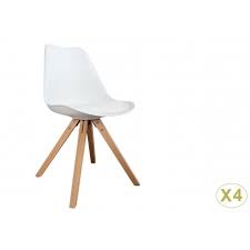 Cette chaise design de forme coque confortable et facile d'entretien apportera sa touche contemporaine à votre. Chaises Coque Scandinave Blanche Pas Cher Cbc Meubles