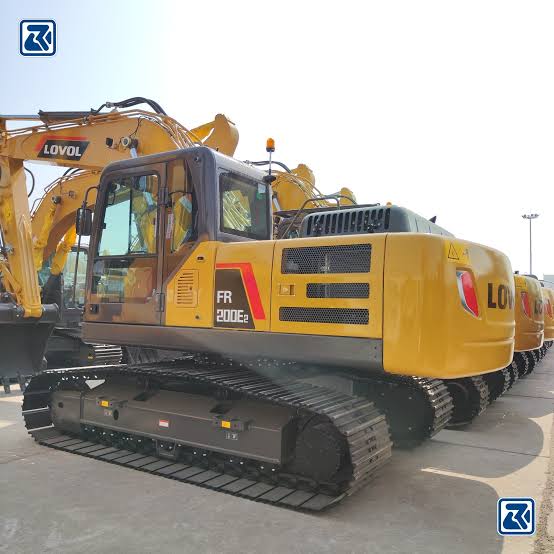 Nouvelle excavatrice Lovol Fr220 à vendre avec EPA/CE originale 220 225 pelle