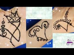 Beautiful V Letter Mehndi Tattoo Latest V Alphabet Mehndi Tattoo 3 Different Easy V Tattoo Youtube V Tattoo Mehndi Tattoo Tattoos