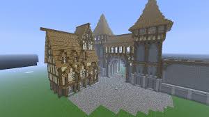 It's important because you'll get the idea of how large to build, preferably around 50x60. Main Entrance City With A First House Minecraft By Nosh0r On Deviantart