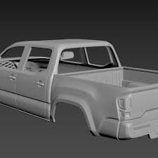 Mazda furai concept 2008 3d model. Download Stl File Toyota Tacoma 2020 Body For Print 3d Printer Template Cults