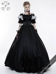 Gothic black ball gown strapless wedding dresses long puffy bride dress plus sz. Black Ruby Long Wedding Dress Punk Rave Wq 356 Fantasmagoria Shop Retail Wholesale Gothic Clothes And Accessories