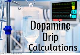 dopamine iv drip calculation practice mcg kg min