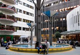 Groningen University Hospital Central Plaza Groningen Netherlands Beautiful Places