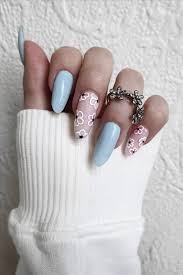 2020 A Collection Of Fashion Blue Nails Fashion Girl S Blog Blue Nails Nails Solid Color Nails