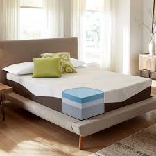 12 Medium Gel And Memory Foam Mattress Gel Memory Foam Mattress Mattress Upholstered Sleigh Bed