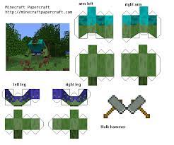 Papercraft Mutant Zombie Villager Mutant Creatures Mod Paper Crafts Minecraft Crafts Minecraft Anime