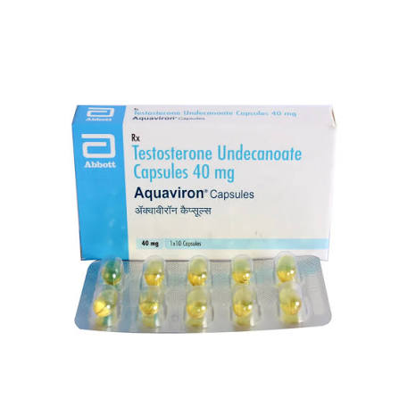 Buy Aquaviron 40 mg Softgel Capsule online | Uses, Side Effects, Price and substitutes | Apollo Pharmacy