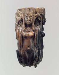 Fan Or Fly Whisk Handle In The Form Of Four Female Figures Assyrian Neo Assyrian The Met In 2020 Ancient Art Ancient Mesopotamia Ancient Near East