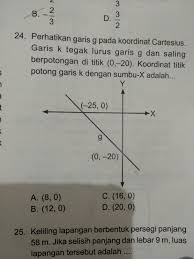 Diketahui sebuah titik p (4,4) rubahlah dalam koordinat kutub. Koordinat Titik Potong Garis K Dengan Sumbu X Adalah Brainly Co Id