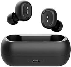 Fone Qcy T1c Preto Stereo Bluetooth 5 0 P Celular Tablet Amazon Com Br
