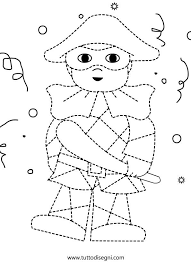 Schede Di Pregrafismo Arlecchino Idee Carnevale Fai Da Te Carnevale Scuola Carnevale