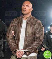 Buy Dwayne Johnson Rampage Leather Jacket Distressed Leather Jacket Jackets Distressed Leather