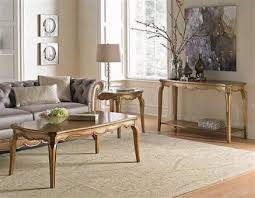 Chambord Modern Champagne Gold Wood Coffee Table Set Coffee Table Coffee Table Setting Coffee Table Wood