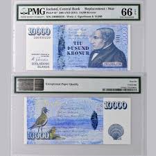 Check spelling or type a new query. Pmg On Twitter Note Of The Day This Iceland 10000 Kroner Or Krona Carries The Bust Of Poet And Naturalist Jonas Hallgrimsson 1807 1845 And An Image Of A Eurasian Golden Plover And