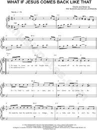 Collin Raye What If Jesus Comes Back Like That Sheet Music In C Major Transposable Download Print Sheet Music Jesus Coming Back Music