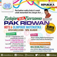 Olimpiade matematika merupakan kompetisi bidang ilmu matematika yang diselenggarakan oleh sma muhammadiyah 2 surabaya untuk siswa smp sederajat tingkat nasional. Ikut Latihan Olimpiade Matematika Bayar Seiklasnya Republika Online