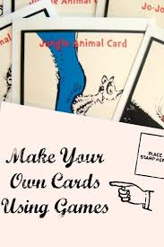 Make your own bingo cards with this free, simple app. Upcycle Old Board Games Make Your Own Card