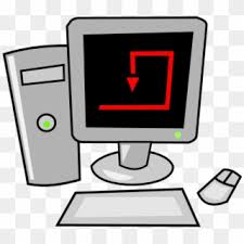 Our free coloring pages for adults and kids range from star wars to mickey mouse. Download Free Printable Clipart And Coloring Pages Desktop Computer Animated Hd Png Download 600x521 232914 Pngfind