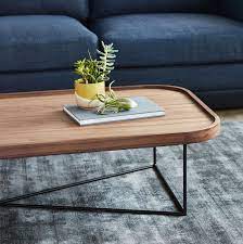 Designed to nest with the array end table. Gus Modern Tables