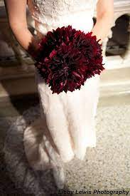 Beautiful Big Dark Dahlias Mix Them In With Other Tones Colors For Tables Wedding Floral Dahlia Bouquet Red Bouquet Wedding Burgundy Dahlia