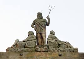 Neptune Old Fish Market Quayside Newcastle Upon Tyne Neptune Statue Newcastle Upon Tyne Newcastle